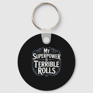 Role Playing Gamer Rpg Master D20 Tabletop Funny R Key Ring
