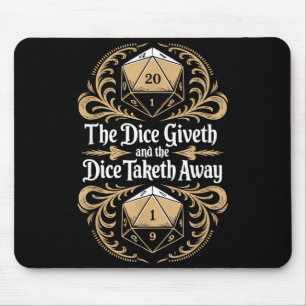 Role Playing Gamer Rpg Master D20 Tabletop Funny R Mouse Mat