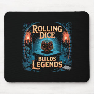 Role Playing Gamer Rpg Master D20 Tabletop Funny R Mouse Mat