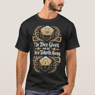 Role Playing Gamer Rpg Master D20 Tabletop Funny R T-Shirt