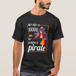 Role Playing Woman Tabletop Gaming Pirate Ttrpg Rp T-Shirt