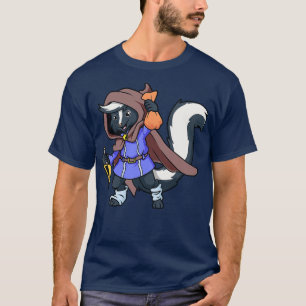 Roleplay Character Thief Rogue Skunk T-Shirt