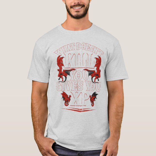 Roleplay DND RPG Gamer Dungeon Master Gift T-Shirt (Front)