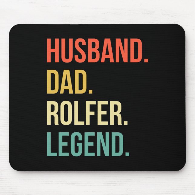 Rolfer Dad Husband Fathers Day Rolfer  Mouse Mat (Front)