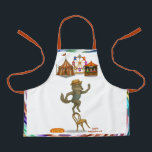 Rolf's balancing act apron<br><div class="desc">Cool under pressure and full of style, Rolf the wolf balances with effortless confidence. Whether poised on one foot, one paw, a ball or even a stack of chairs, he brings smooth theatrical flair to the show. Rolf is a natural performer with a roguish grin. You can find lots of...</div>