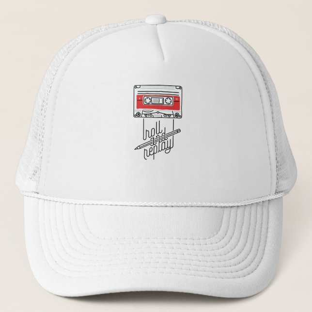 Roll and Play Trucker Hat (Front)