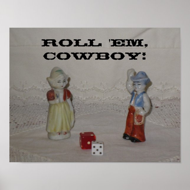Roll 'Em, Cowboy Poster (Front)