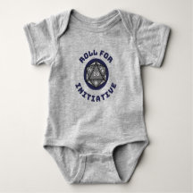 Roll For Initiative Boys Baby Bodysuit