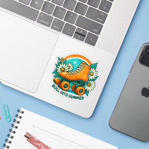 "Roll Into Summer" Sticker
