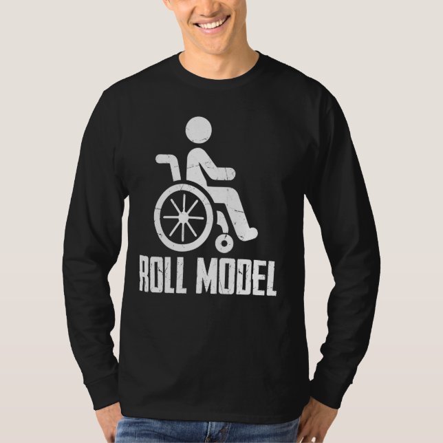 Roll Model Paraplegic T-Shirt (Front)