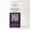Roll Up Event Signage With QR Code Advertising 