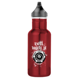 Roll With It (Roller Hockey) 532 Ml Water Bottle