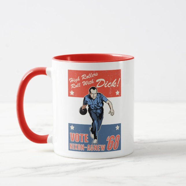 Roll With Nixon Mug (Left)