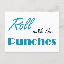 Roll with the Punches, Daily Affirmation Card