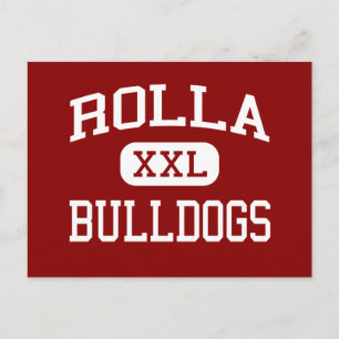 Rolla - Bulldogs - High School - Rolla Missouri Postcard
