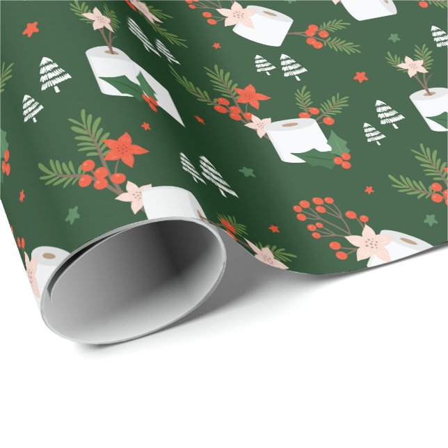 Rolled With It Funny Toilet Paper Rolls & Foliage (Roll Corner)