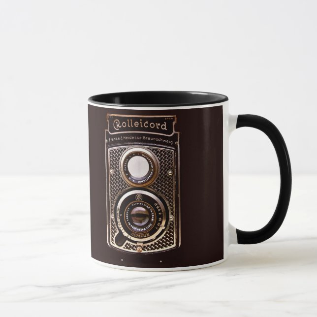 Rolleicord art deco camera mug (Right)