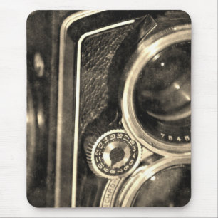 Rolleiflex Camera Mouse Mat