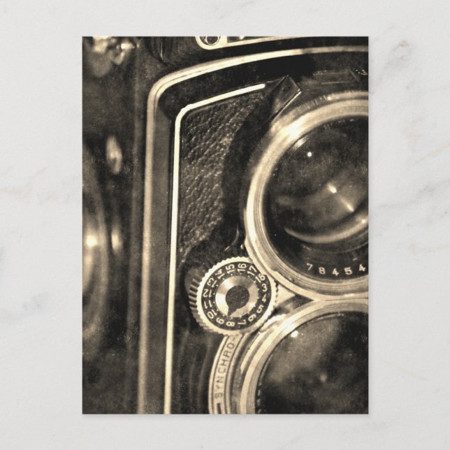 Rolleiflex Camera Postcard (Front)