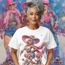 Roller Babe Granny Women's Basic T-Shirt