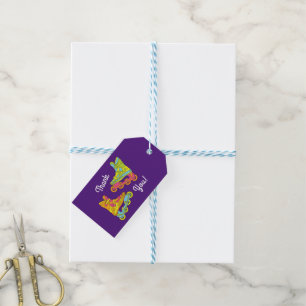 Roller Blades Skates Birthday Party Gift Tags