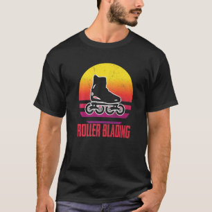 Roller Blading Skates Roller Skating inline skatin T-Shirt