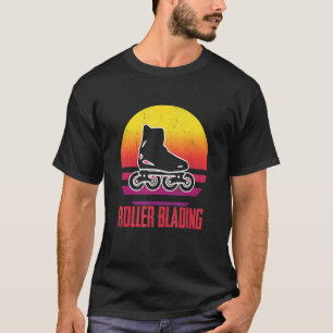 Roller Blading Skates Roller Skating inline skatin T-Shirt