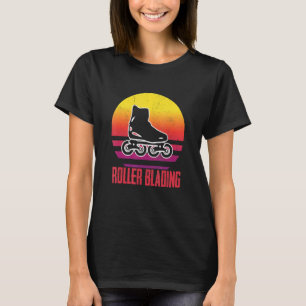 Roller Blading Skates Roller Skating inline skatin T-Shirt