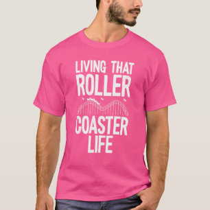 Roller Coaster Amusement Park Carnival Ride 4 T-Shirt