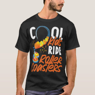 Roller Coaster Amusement Park Cool Kids Ride T-Shirt
