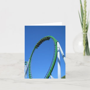 Roller Coaster Christian Inspirational Scripture Card