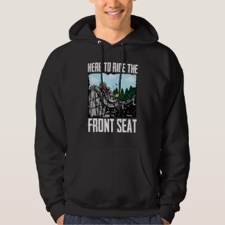 Roller Coaster Enthusiast Amusement Park Hoodie