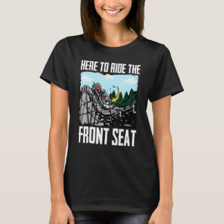 Roller Coaster Enthusiast Amusement Park T-Shirt