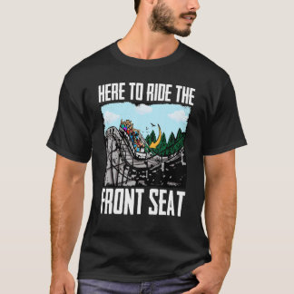Roller Coaster Enthusiast Amusement Park T-Shirt