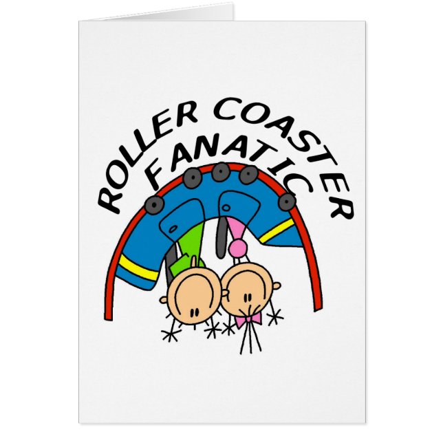 Roller Coaster Fanatic Tshirts and Gifts (Front)
