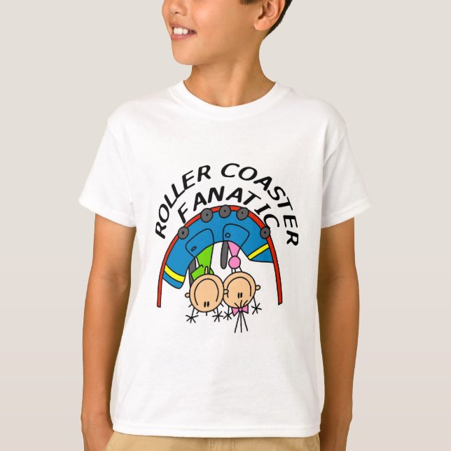 Roller Coaster Fanatic Tshirts and Gifts (Front)