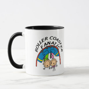 Roller Coaster Fanatic Tshirts and Gifts Mug