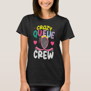 Roller Coaster For Queue Crew For Girls And Women T-Shirt