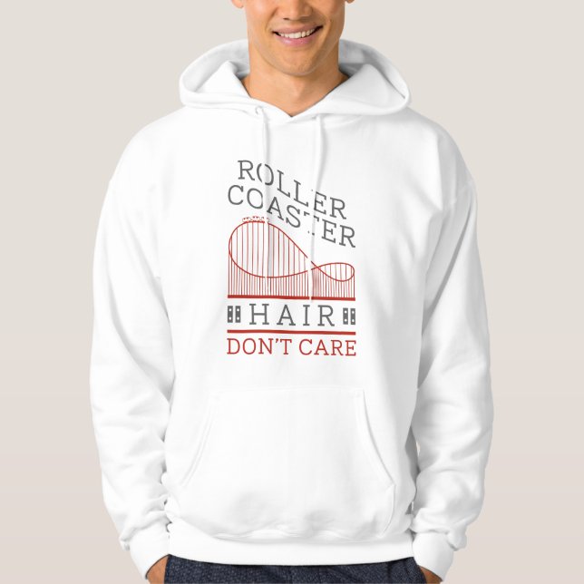 Roller Coaster Hair Hoodie (Front)