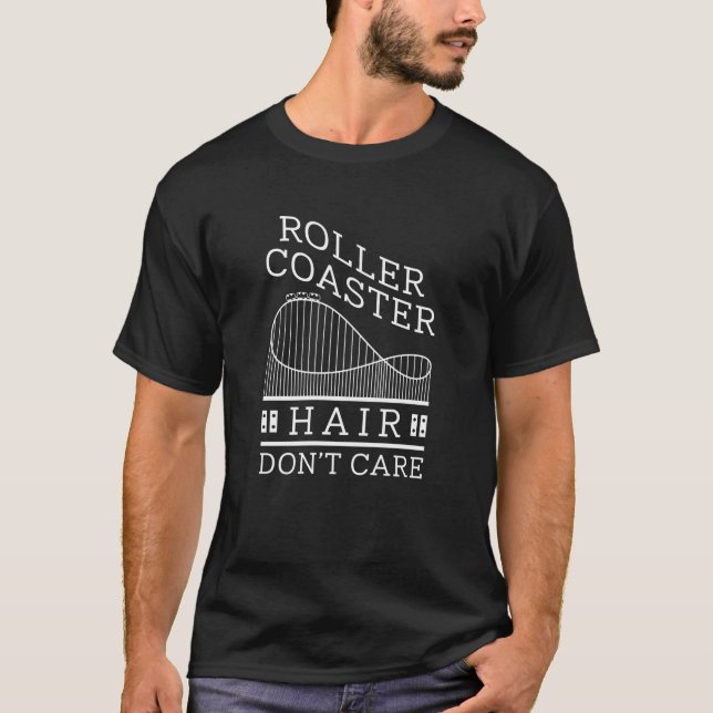 Roller Coaster Hair T-Shirt (Front)