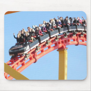 Roller Coaster high thrill Mouse Mat