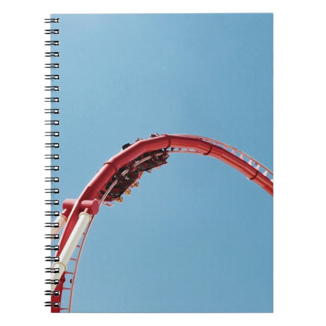 Roller coaster in the morning notebook (Front)