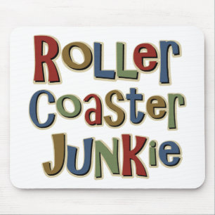 Roller Coaster Junkie Mouse Mat