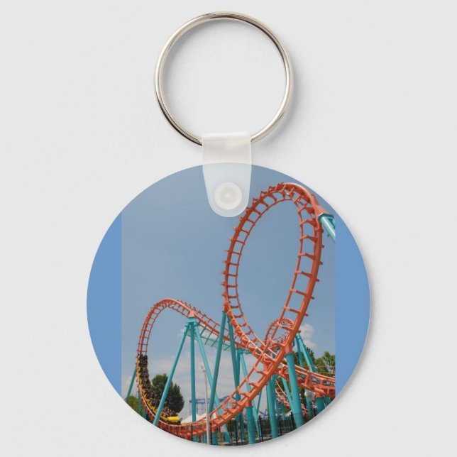 roller coaster key ring (Front)