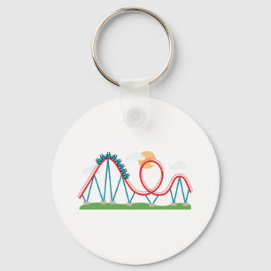 Roller Coaster Key Ring