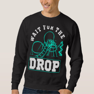 Roller Coaster Kids Boys Girls Amusement Park Sweatshirt