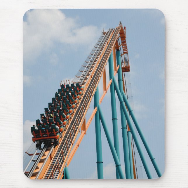 Roller Coaster Mouse Mat (Front)
