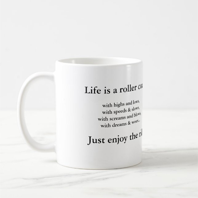 Roller Coaster Ride Coffee Mug (Left)