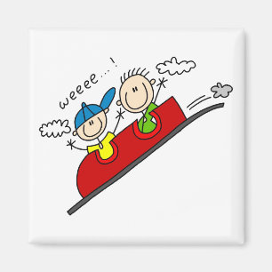 Roller Coaster Ride Tshirts and Gifts Magnet