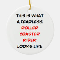 roller coaster rider, fearless